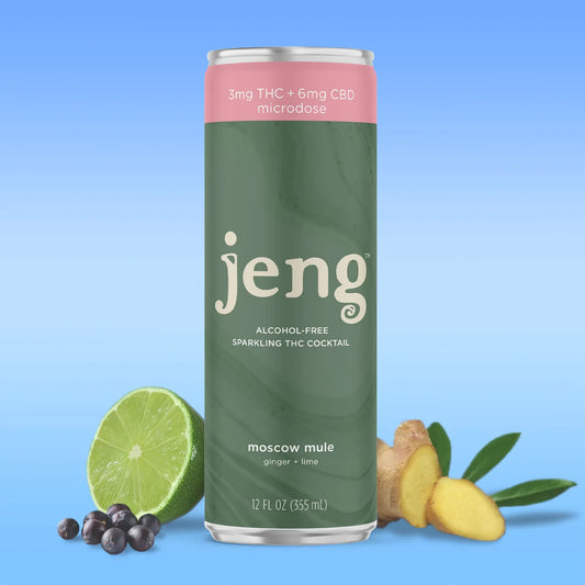 Jeng infused alcohol free - front