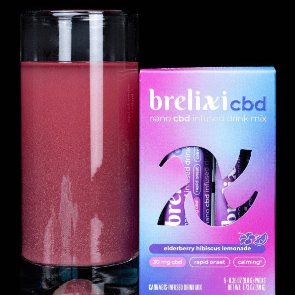 Brelixi Elderberry & Hibiscus Lemonade - Front